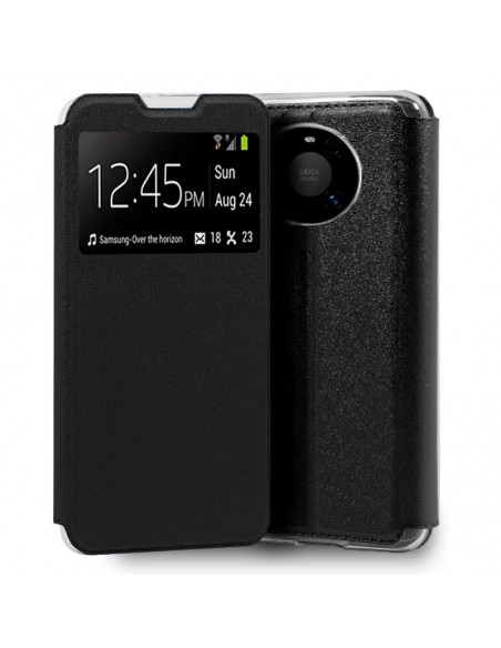 Funda libro soporte TPU Huawei Mate 40 Pro / 40 Pro Plus negra