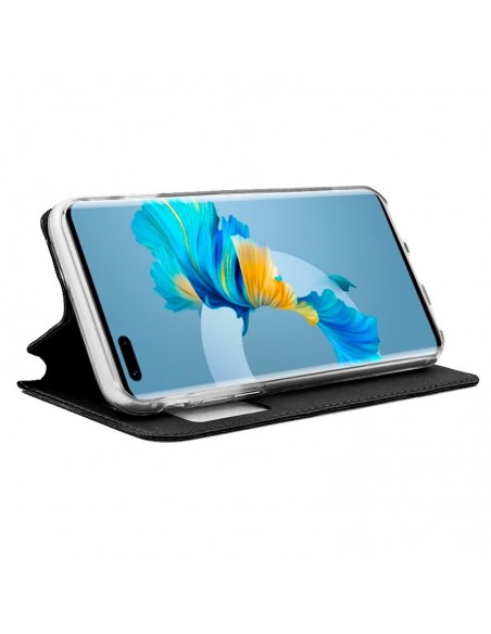Funda libro soporte TPU Huawei Mate 40 Pro / 40 Pro Plus negra