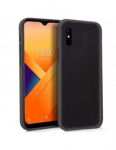 Funda gel TPU Wiko Y81 negra