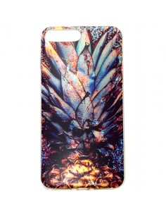 Carcasa TPU iPhone 7 Plus / 8 Plus diseño piña colores