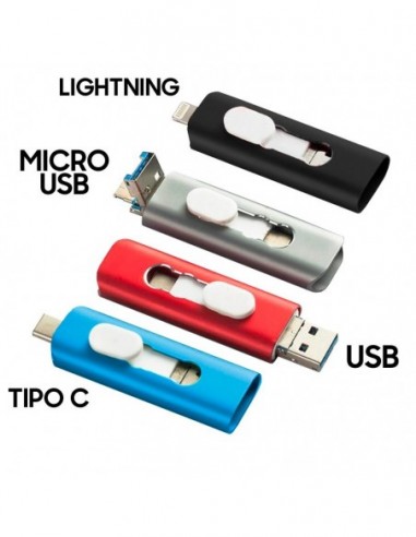 Pen Drive llavero USB 64 GB COOL (3...