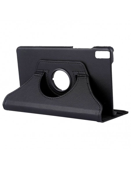Funda soporte giratorio Huawei Matepad polipiel negra 10,4 pulgadas