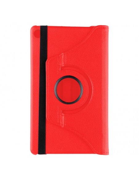 Funda soporte giratorio Huawei Matepad T10s polipiel roja 10,1 pulgadas