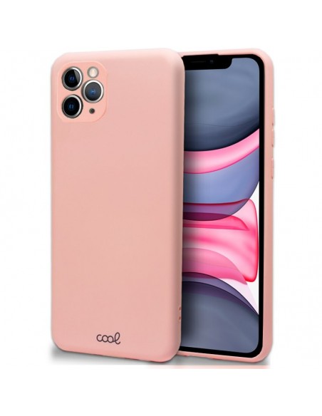 Carcasa TPU cama tela iPhone 11 Pro rosa palo