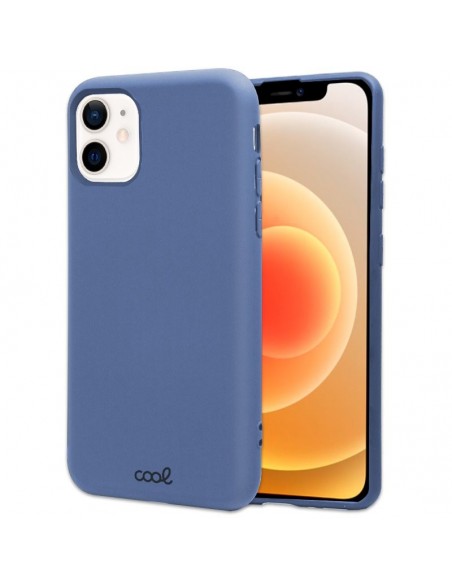 Carcasa TPU cama tela iPhone 12 mini azul