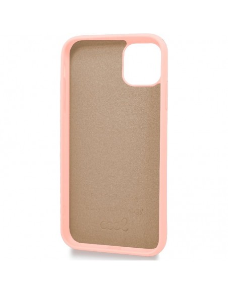 Carcasa TPU cama tela iPhone 12 mini rosa