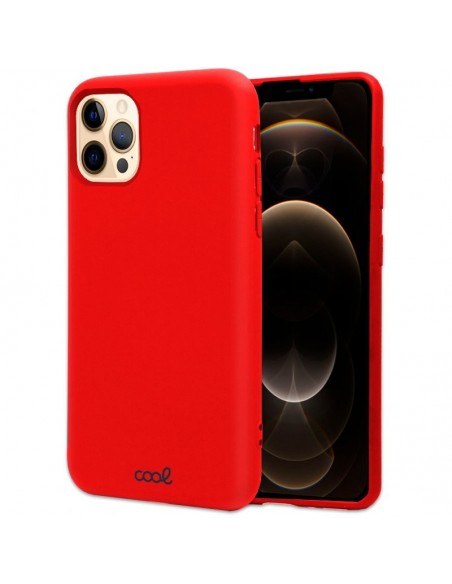 Carcasa TPU cama tela iPhone 12 Pro Max roja