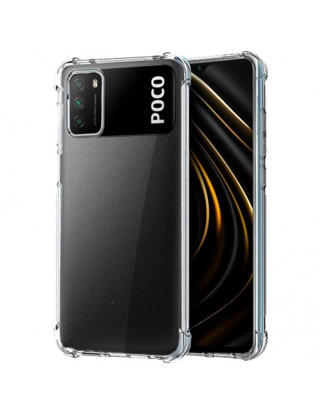 Carcasa TPU Xiaomi Redmi 9T / Pocophone M3 antigolpes transparente