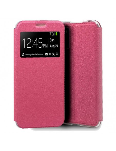 Funda libro soporte TPU Xiaomi Redmi 9T / Pocophone M3 rosa