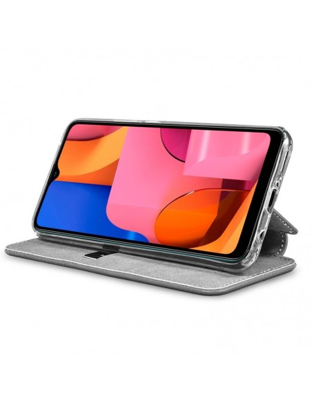 Funda libro soporte TPU Samsung A207 Galaxy A20s diseño Tiburón