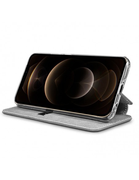 Funda libro soporte TPU iPhone 12 Pro Max diseño Flores