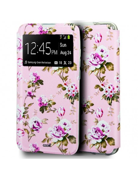 Funda libro soporte TPU Samsung N980 Galaxy Note 20 diseño Flores