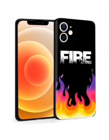 Carcasa TPU iPhone 12 mini diseño Fire