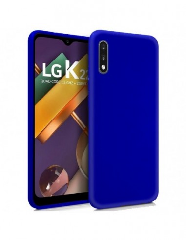 Funda gel TPU LG K22 azul