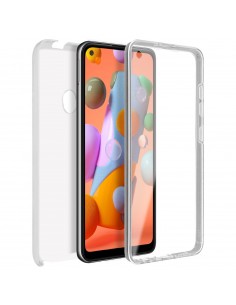 Funda gel TPU 3D Samsung Galaxy A11 / Galaxy M11 transparente (Frontal + trasera)