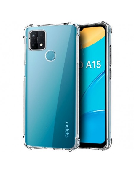 Carcasa TPU Oppo A15 / A15s antigolpes transparente