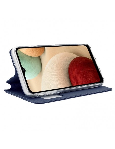 Funda libro soporte TPU Samsung A125 Galaxy A12 / M12 azul