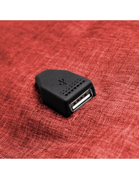 Mochila PC portátil 15-16 pulgadas COOL Memphis negro-rojo