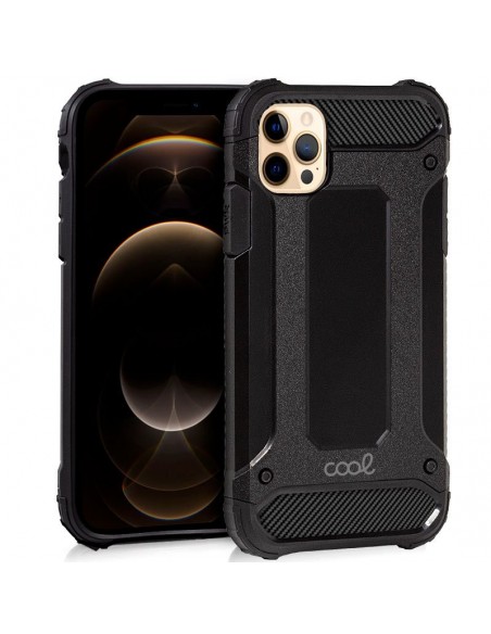 Carcasa reforzada TPU iPhone 12 Pro Max negra