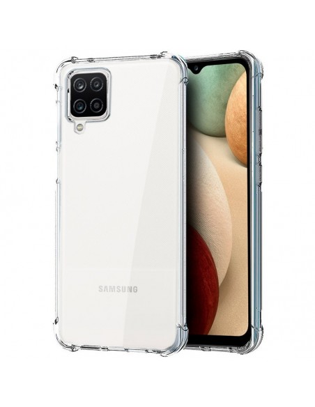Carcasa TPU Samsung A125 Galaxy A12 antigolpes transparente