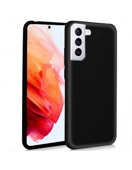 Funda gel TPU Samsung G990 Galaxy S21 negra