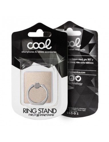 Soporte Ring Stent dorado