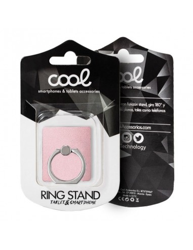 Soporte Ring Stent rosa