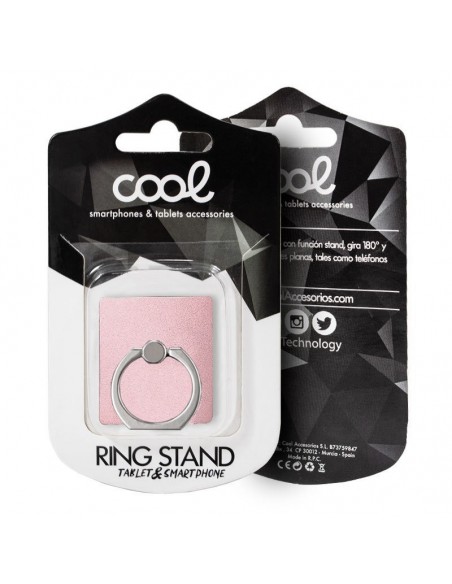 Soporte Ring Stent rosa