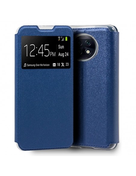 Funda libro soporte TPU Xiaomi Redmi Note 9T azul