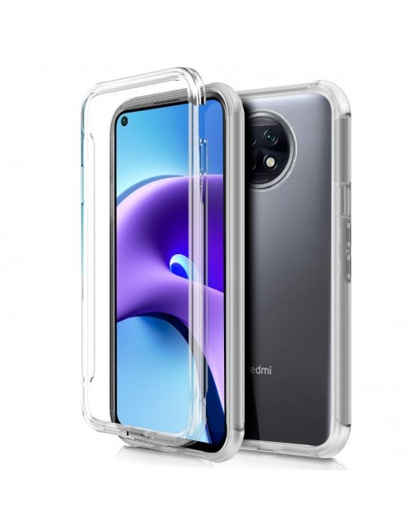 Funda gel TPU 3D para Xiaomi Redmi Note 9T transparente (Frontal + trasera)