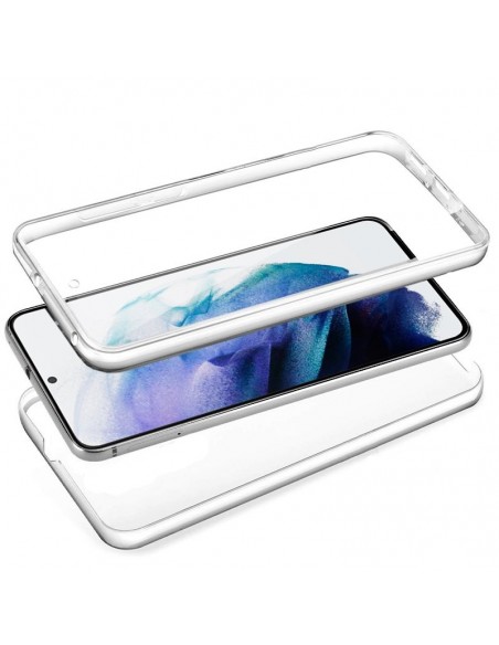 Funda gel TPU 3D para Samsung G996 Galaxy S21 Plus transparente (Frontal + trasera)