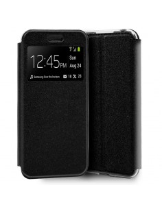 Funda libro soporte TPU Samsung A105 Galaxy A10 negra