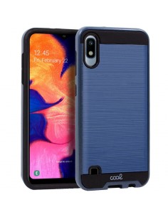 Carcasa aluminio cama TPU Samsung A105 Galaxy A10 azul