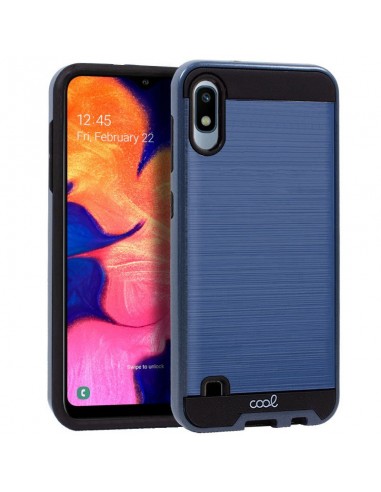 Carcasa aluminio cama TPU Samsung A105 Galaxy A10 azul