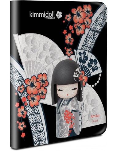 Funda soporte iPad 2 / iPad 3 / 4 licencia Kimmidoll diseño Amika Love