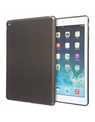 Funda gel TPU iPad 2 / iPad 3 / iPad 4 Retina gris humo