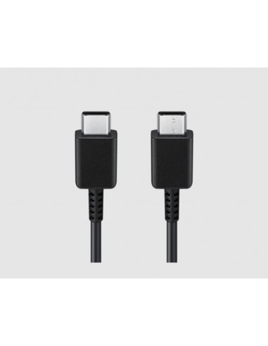 Cable USB original Samsung universal TIPO C a TIPO C negro suelto (Bulk)