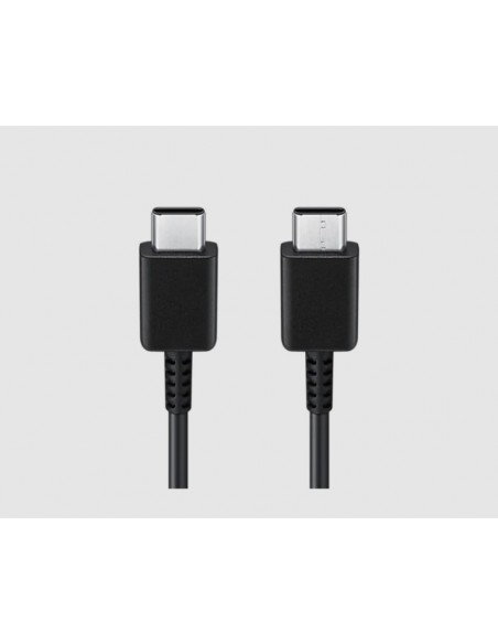 Cable USB original Samsung universal TIPO C a TIPO C negro suelto (Bulk)