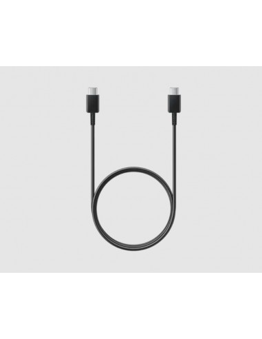 Cable USB original Samsung universal TIPO C a TIPO C negro suelto (Bulk)