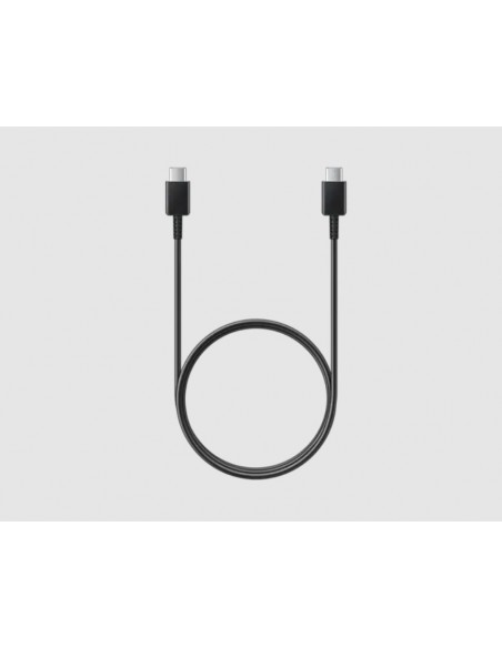 Cable USB original Samsung universal TIPO C a TIPO C negro suelto (Bulk)