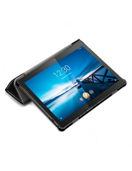 Funda soporte Lenovo Tab M10 (TB-X505F / TB-X605F) polipiel negra 10.1 pulgadas