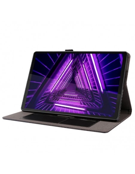 Funda soporte Lenovo Tab M10 Plus / FHD+ 2ª gen. polipiel negra 10,3 pulgadas