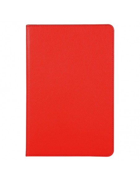 Funda soporte giratorio Huawei Matepad polipiel roja 10,4 pulgadas