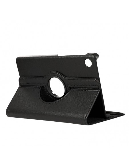 Funda soporte giratorio Huawei Matepad T8 polipiel negra 8 pulgadas