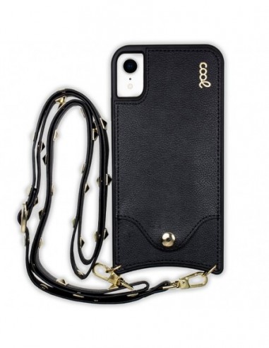 Carcasa polipiel para iPhone XR...