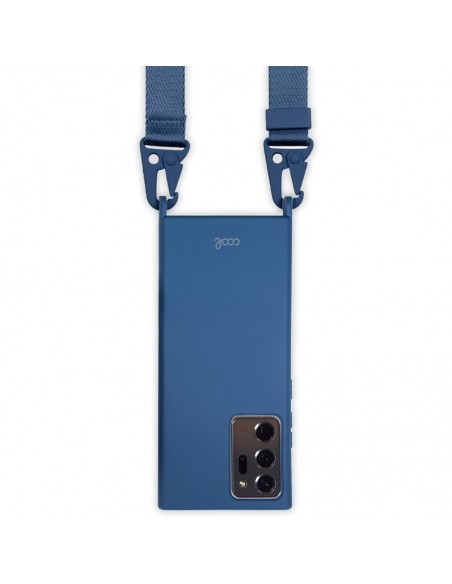 Carcasa TPU para Samsung N985 Galaxy Note 20 Ultra cinta azul