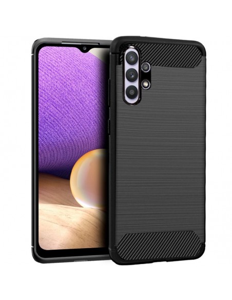Carcasa TPU para Samsung A326 Galaxy A32 5G carbón negra
