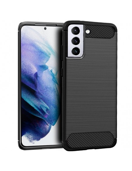 Carcasa TPU para Samsung G996 Galaxy S21 Plus carbón negra