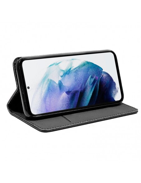 Funda libro soporte TPU Samsung G996 Galaxy S21 Plus negra