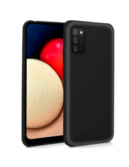Funda gel TPU Samsung A025 Galaxy A02s negra